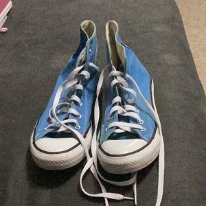 Converse - Blue High Top Sneakers